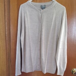 Designers Originals Light Beige Cardigan Sweater